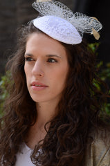 Lace Bridal Hat