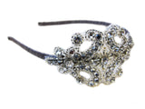 Crystal Applique Bridal / Evening Headband