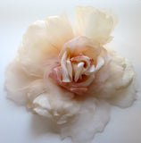 Light Pink Floral Fascinator Headband