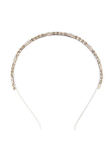 Silver Dainty Crystal Headband